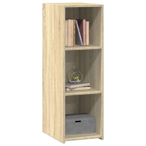 Reol 30x41x93 cm konstrueret træ sonoma-eg