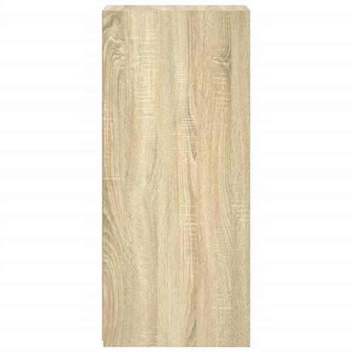 Reol 30x41x93 cm konstrueret træ sonoma-eg