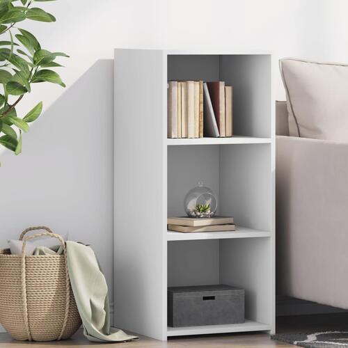 Reol 40x41x93 cm konstrueret træ hvid