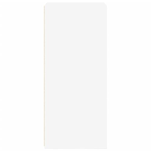 Reol 45x41x93 cm konstrueret træ hvid