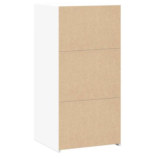 Reol 45x41x93 cm konstrueret træ hvid