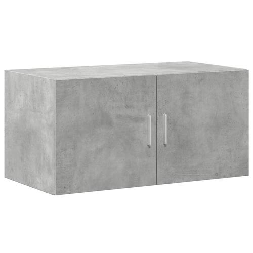 Vægskab 80x42,5x40 cm konstrueret træ betongrå