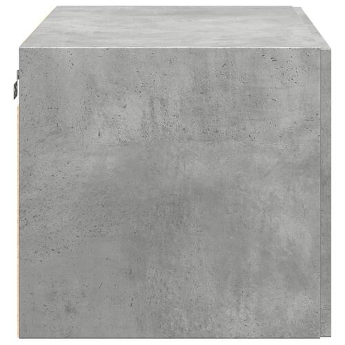 Vægskab 80x42,5x40 cm konstrueret træ betongrå
