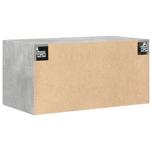 Vægskab 80x42,5x40 cm konstrueret træ betongrå