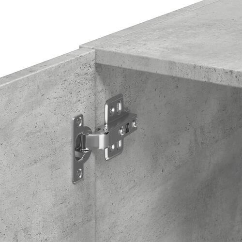 Vægskab 80x42,5x40 cm konstrueret træ betongrå