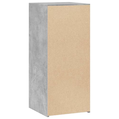 Reol 40x41x93 cm konstrueret træ betongrå