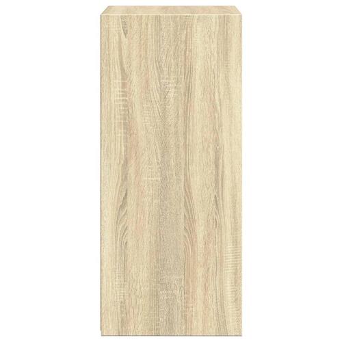 Reol 50x41x93 cm konstrueret træ sonoma-eg