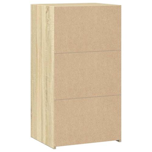 Reol 50x41x93 cm konstrueret træ sonoma-eg