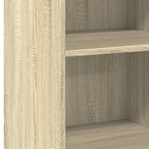 Reol 50x41x93 cm konstrueret træ sonoma-eg