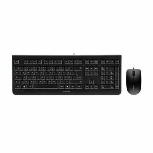 Tastatur og mus Cherry JD-0800ES-2 Spansk qwerty