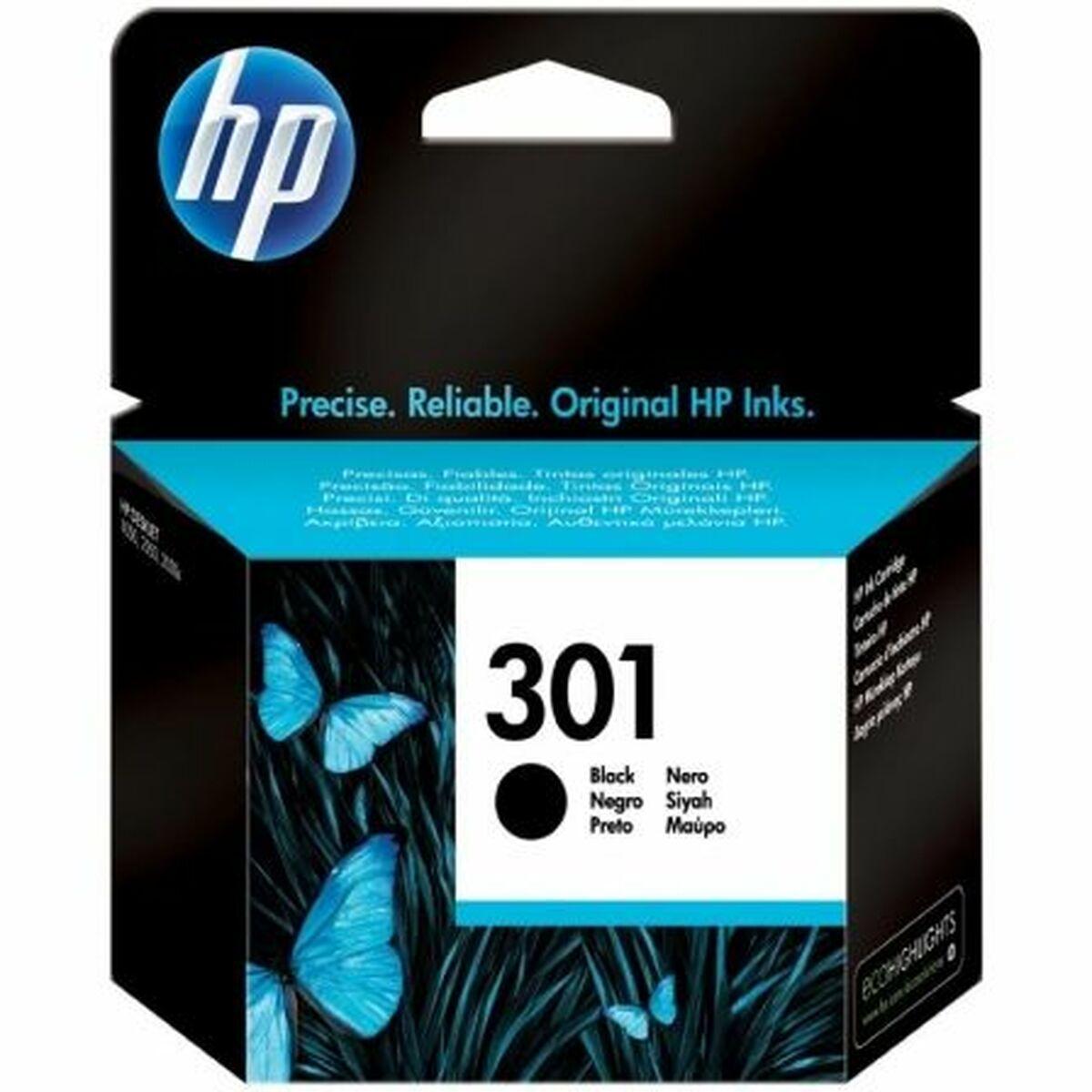 HP 301 original blækpatron (CH561EE/CH562EE) - sort