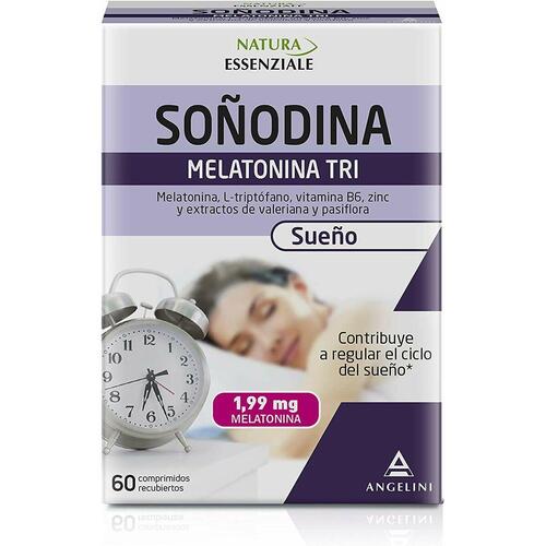Søvnløshed kosttilskud Natura Essenziale MELATONINA Melatonin