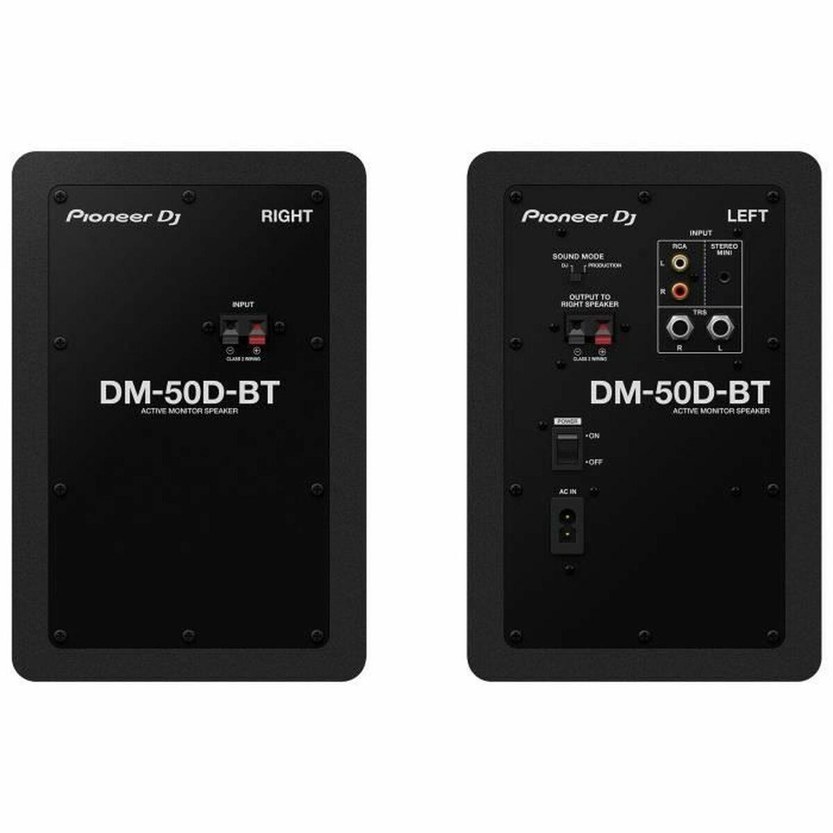 Pioneer DM-50D-BT studiomonitor - sort, Bluetooth