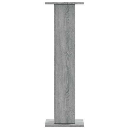 Højtalerstativer 2stk. 30x30x95cm konstrueret træ grå sonoma-eg