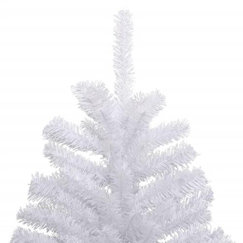 Kunstigt juletræ med sne 120 cm hængslet