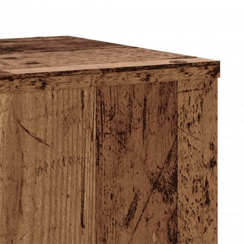 Plantestativer sæt á 2 - 30×30×70 cm i konstrueret træ, antikt træ