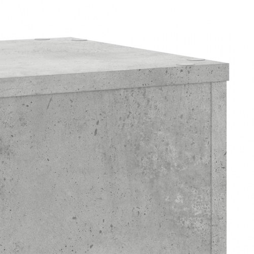 Plantestativer - 2 stk. 30×30×70 cm i konstrueret træ, betongrå