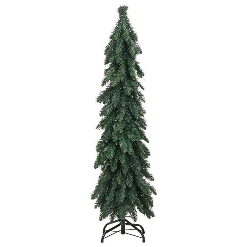 Kunstigt juletræ med 80 LED'er 150 cm