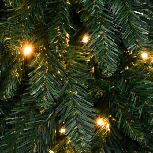 Kunstigt juletræ med 80 LED'er 150 cm