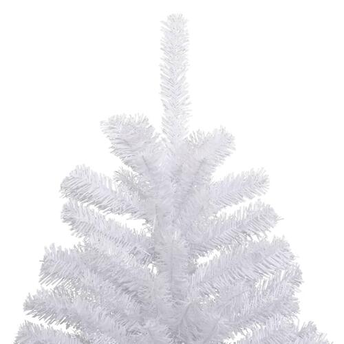 Kunstigt juletræ med sne 150 cm hængslet
