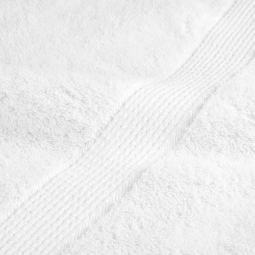 Premium gæstehåndklæder - 2 stk. hvid 30×50 cm, 600 gsm (SOLUND)