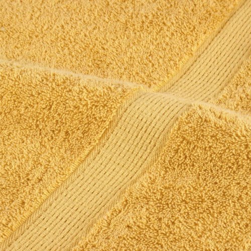 Premium gæstehåndklæder - SOLUND 4 stk., guld, 30×50 cm, 600 gsm