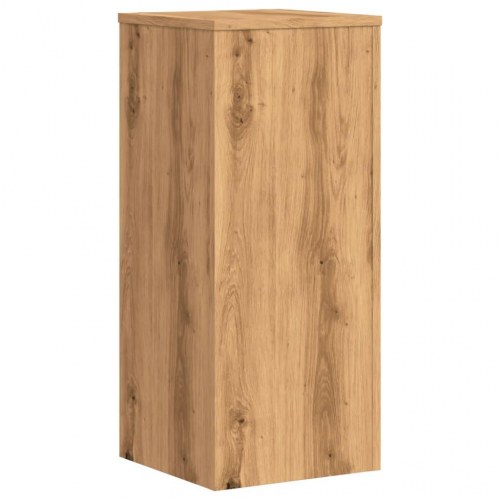 Plantestativer 2 stk. 30x30x70 cm - konstrueret træ, egetræsfarve