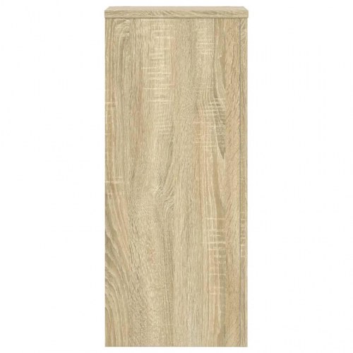 Plantestativer - 2 stk. 30×30×70 cm i konstrueret træ, sonoma-eg
