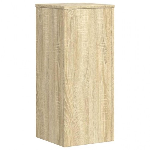 Plantestativer - 2 stk. 30×30×70 cm i konstrueret træ, sonoma-eg