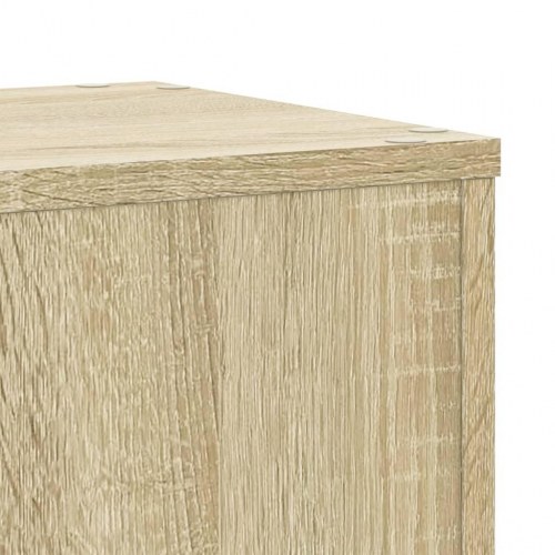 Plantestativer - 2 stk. 30×30×70 cm i konstrueret træ, sonoma-eg