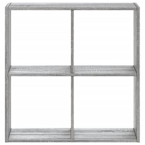 Skab 68,5x32x68,5 cm konstrueret træ grå sonoma-eg