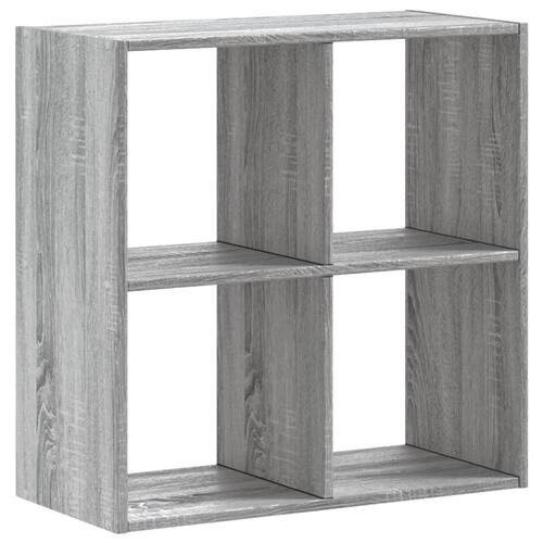 Skab 68,5x32x68,5 cm konstrueret træ grå sonoma-eg