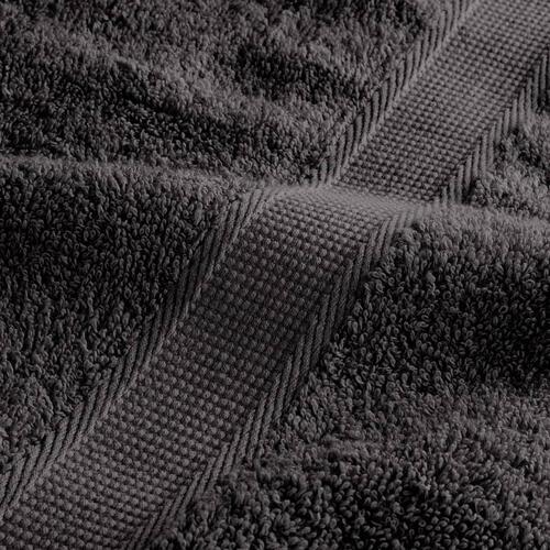 Håndklæder 10 stk. Premium 100x200 cm 100 % bomuld antracitgrå