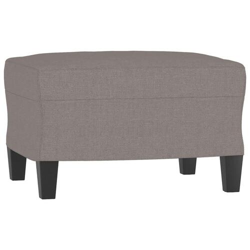3 personers sofa med hynder stof gråbrun