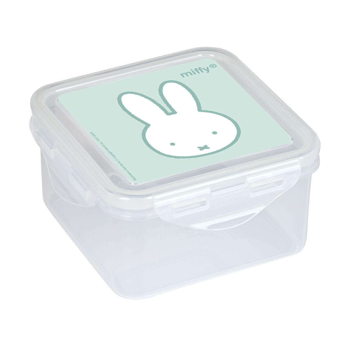 Miffy madkasse - Menta Mint, 13 × 7,5 × 13 cm billede