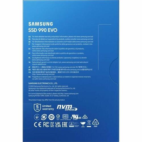 Harddisk Samsung MZ-V9E2T0BW 2 TB SSD