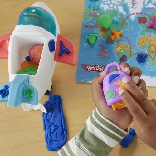 Modellervoks Spil Play-Doh Airplane Explorer Starter Playset