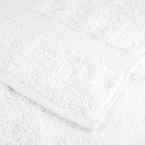 Vaskeklude 50 stk. Premium 30x30 cm 600 g/m2 100 % bomuld hvid