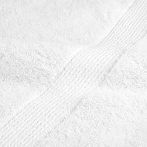 Vaskeklude 50 stk. Premium 30x30 cm 600 g/m2 100 % bomuld hvid