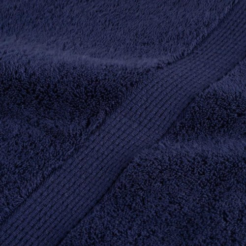 Premium gæstehåndklæder SOLUND - 2 stk. marineblå 30×50 cm, 600 gsm