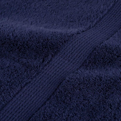 Premium gæstehåndklæder - 10 stk. marineblå 30×50 cm, 600 gsm (SOLUND)