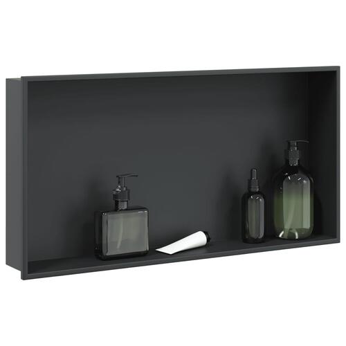 Brusehylde 62x32x9 cm rustfrit stil matsort