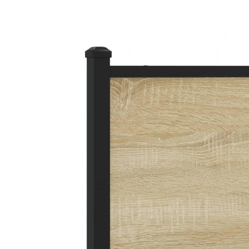 Sengeramme uden madras 180x200 cm metal sonoma-eg