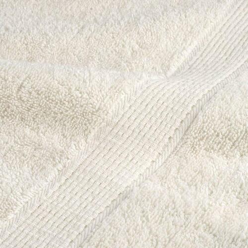 Håndklæder SOLUND 4 stk. Premium 50x100 cm 600 g/m2 cremefarvet