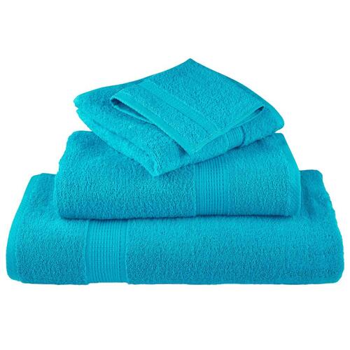 Badehåndklæder 2 stk. Premium 100x150 cm 100 % bomuld grøn