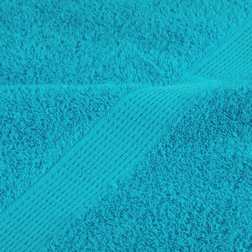 Badehåndklæder 2 stk. Premium 100x150 cm 100 % bomuld grøn