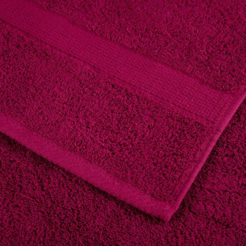Gæstehåndklæder SOLUND 10 stk. Premium 30x50cm 600g/m2 bordeaux