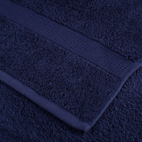 Premium gæstehåndklæder - 4 stk. marineblå 30×50 cm, 600 gsm