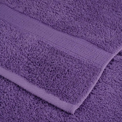 Gæstehåndklæder SOLUND - 2 stk. 30×50 cm, 600 g/m², lilla
