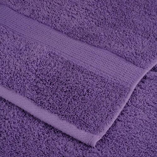 Håndklæder SOLUND 2 stk. Premium 70x140 cm 600 g/m2 lilla